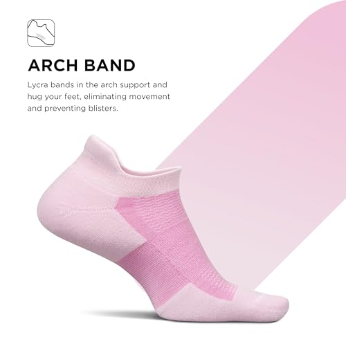 Feetures High Performance Ultra Light Ankle Sock - No Show Socks for Women & Men with Heel Tab3
