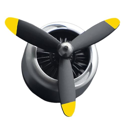 Difusor de coche - Ambientador de aire de válvula de coche | Difusor de ventilación de coche de hélice | Clip de ventilación del difusor de aromaterapia | Difusor de olor de coche Ventilación de aire