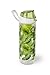 Excelsa Foliage Flasche mit Infusor, Grün, 750 ml