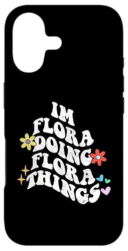 Groovy Im Flora Doing Flora Things �t�@�j�[��̓� �X�}�z�P�[�X iPhone 17 �p