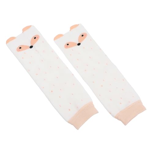 Cartoon Knee Pad Leg Warmers Thick Soft Slip Protector for Crawling Winter Leg Warmers Girl Boy