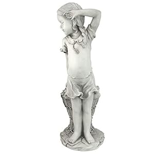 Designtoscanofrancestheflowergirloutdoorgardenstatuewithplanter21inchtallcaststoneresinantiquestonefinish Urban Country Home Decor Design toscano frances the flower girl outdoor garden statue with planter 21 inch tall cast stone resin antique stone finish urban country home decor