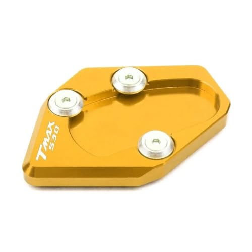 Plaque de support béquille TMAX 530 pour stationner sur herbe et bitume chaud