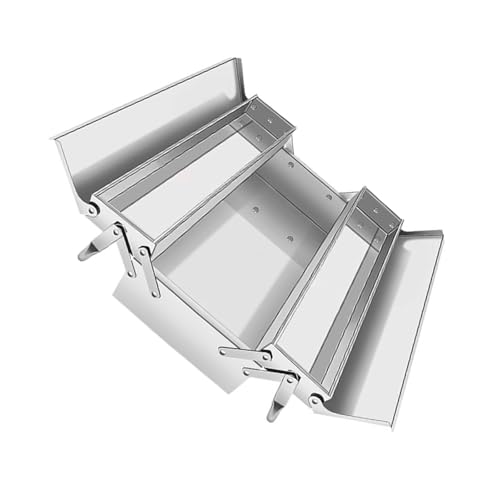 VIVIWI Heavy Duty Multifunctional Foldable Stainless Steel Toolboxes Space Saving For Enthusiasts And Professional Repairers