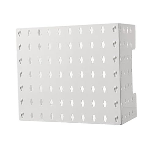 Pegboard Panels, Wall Mounted Gas Water Heater Decorative Cover Pegboard Utility Tools Pegboard Storage System for Home Garage Kitchen Bathroom