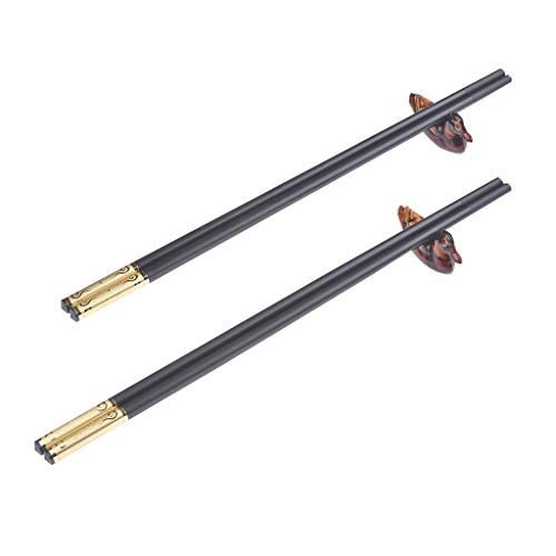 Quantum Abacus Black Metal Set di Bacchette di