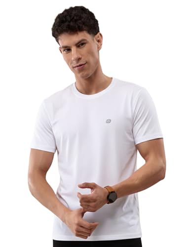 Image of Lux Nitro Men's Premium Half Sleeve Cotton T-Shirt | Round Neck | Regular Fit Casual Solid Tee