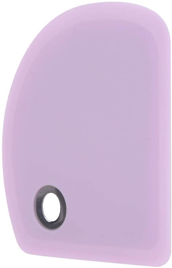 Lavvio Dough Scraper, Durable Dish Scraper, Good Grip Kitchen Food Scraper, Multifunction Kitchen Scraper Used for Clears Leftover Food, Scraping Dough, Silicone Sink Scraper, Pan Scraper