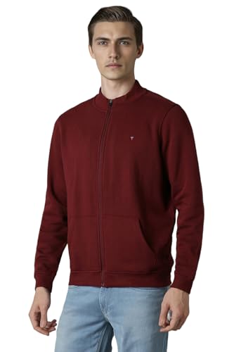 Image of Louis Philippe PolyMen's Cotton Round Neck Sweatshirt