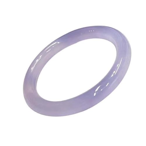 Bracelet calcédoine violette YCQYM en pierre précieuse élégante