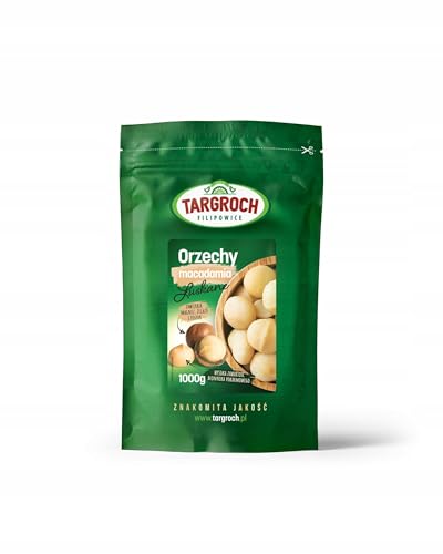Nueces de Macadamia sin cáscara para tus desayunos saludables y snacks de oficina Targroch