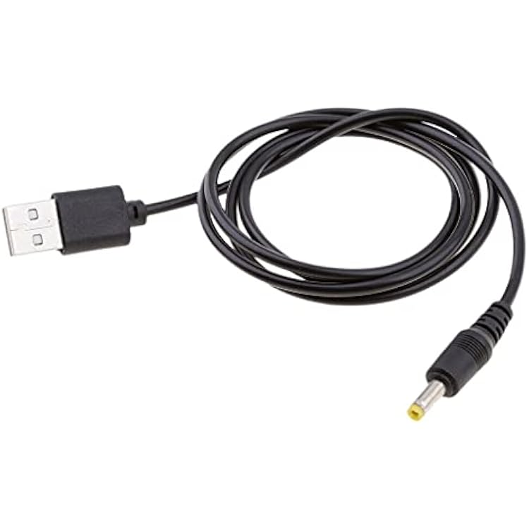 BestCH USB Charging Cable Power Charger Cord for Palm Tungsten E Zire 31 72 PalmOS PDA (with Mini Barrel Round Plug Tip. NOT Square Multi-pin Insert. NOT fit Palm Pilot palmOne Tungsten E2.