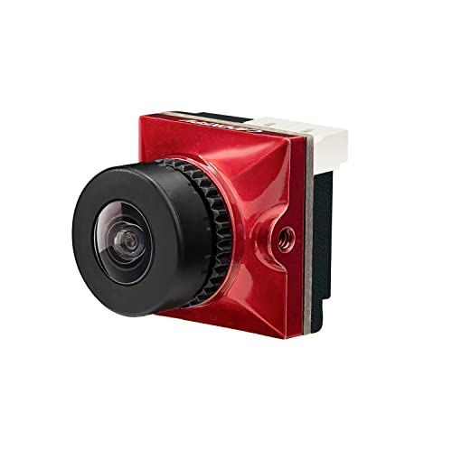 FPV Camera Caddx Ratel 2 Newest 1 1.8   Starlight HDR OSD 1200TVL 16:9 NTSC 2.1mm Lens for FPV Quadcopter Racing Drone (Red)