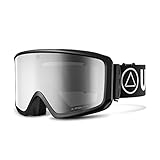 Gafas de esqui y Snowboard Uller The Wall Negro para hombre y mujer con lentes magnéticas intercambiables