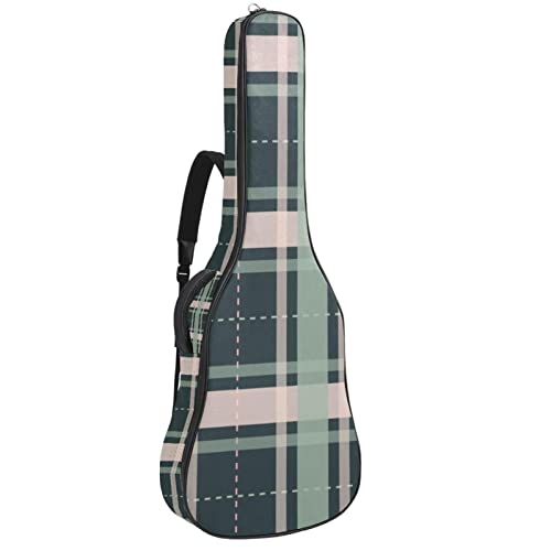 Housse de protection rembourrée pour guitare acoustique classique Vert, Multicolore 01., 42.9×16.9×4.7 in, Organiseur de… - Les Beatles, Paul McCartney, John Lennon, RIngo Starr, George Harrison Housse de protection rembourrée pour guitare acoustique classique Vert, Multicolore 01., 42.9x16.9x4.7 in, Organiseur de…