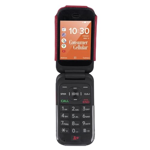 Beltron BLT-FLC-IRIS Leather Case For Consumer Cellular Iris Flip Phone thumb #4