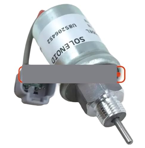 Électrovanne de carburant U85206452 solénoïde arrêt 12V moteur Perkins - 2
