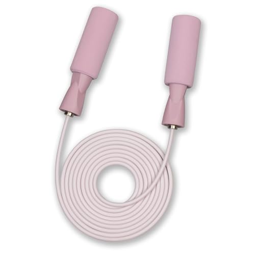XYLsports Jump Rope for Fitness Adjustable Rope for Men, Women, and Kids Ideal for Cardio and Training Workouts (Pink)