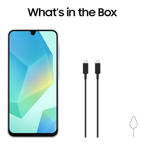 Samsung Galaxy A16 4G Android Smartphone, Super Amoled 6.7" Screen, Multiple Cameras, 128GB Storage, Light Grey, 3 Year Manufacturer Extended Warranty (UK Version)