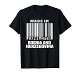 Bosnien Herzegowina Strichcode Trikot und Designs