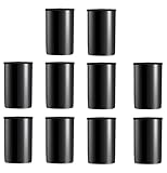 CIFFRA Filmdose, Aufbewahrungsbehälter, 33 mm, schwarz, 10 Stück, mit Deckel
