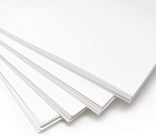 Artway Studio 'High' White Card - A1-300gsm - Ideal for Presentation, Display, Mounting and Card Stock - A1-50 Sheets
