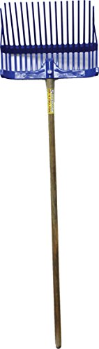 FORTEX INDUSTRIES 1308181 Superfork Plastic Stall Fork, Blue