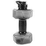 BESTonZON Fitness Wasserflasche Hantel Design Tragbare Sport Trinkflasche Große Kapazität...
