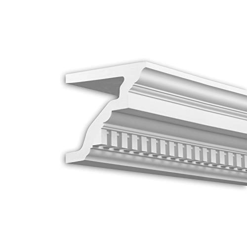 Cornisa elegante Profhome 432202 de poliuretano pretratado premium