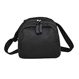 DESIGN PRATIQUE : avec des dimensions de 23 cm x 11 cm x 20 cm, le sac offre un espace de rangement suffisant pour contenir les objets essentiels du quotidien tels qu'un smartphone, un portefeuille, des clés, un rouge à lèvres, des petits produits cosmétiques et même une mini batterie externe.