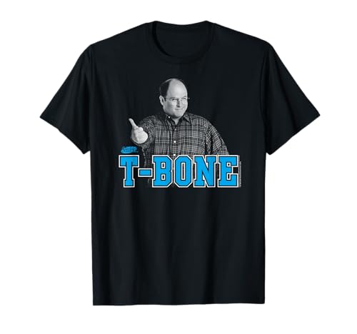 Seinfeld T-Bone George Varsity Style Funny 90's TV Show T-Shirt