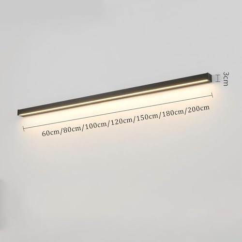Iluminación de pared moderna de aluminio con luz cálida para transformar pasillos oscuros 3