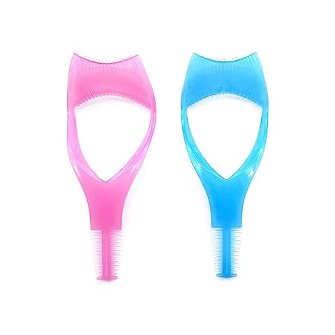 Lash Buddy NINGLASH 2 Pcs Mascara Shield Guard Lash Applicator Makeup Cosmetic Eyelash Tool, Eyelash Tool Upper Lower Eye Lash Mascara Guard Applicator Cover
