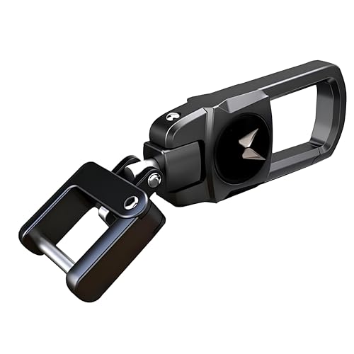 Image of AutokraftZ Silver Color Fob Key Heavy Duty Keychain Compatible with Mahin-dra /Ignis /Scross /Grand Vitara and All Car Models with Mahin-dra Logo - Durable, Stylish Accessory for Your Car Keys