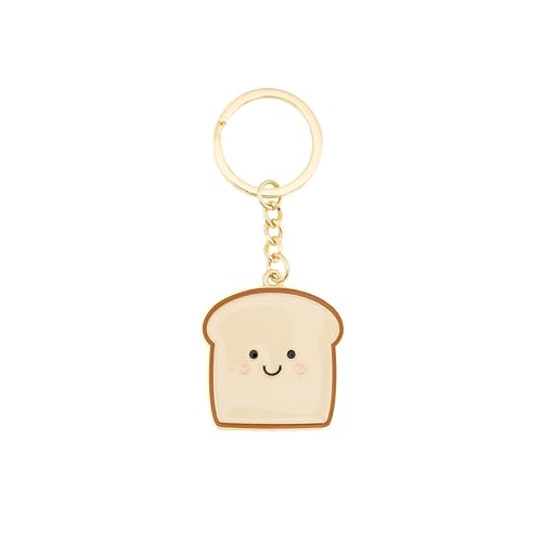 Image of Sass & Belle Bread Enamel Keyring