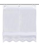 Home Fashion Raffrollo, Weiß