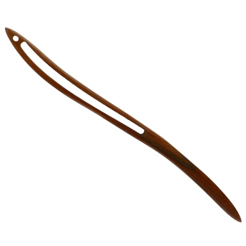 SHERCHPRY 1 Pieza horquilla de la vendimia ondulado cabello palillos de pelo oriental palillo de pelo de ébano horquilla de ébano tocado hanfu horquilla retro femenina Madera