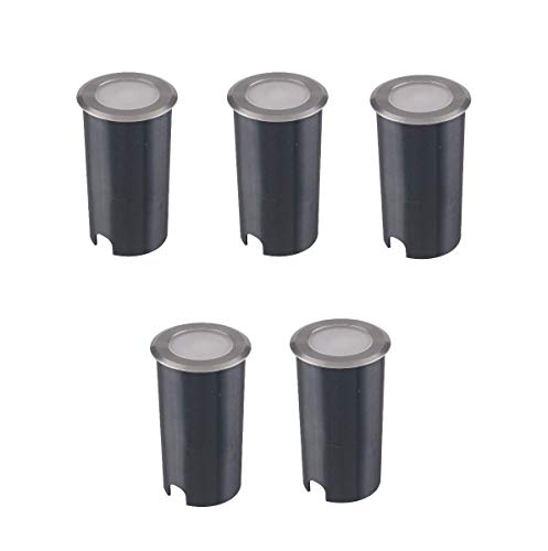 5 Balizador De Solo Escada Led Inox Externo Deck Piscina Ali64