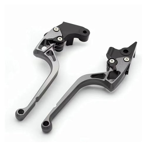 Levier d'embrayage Royal Enfield Guerrilla 450 en aluminium CNC gris de haute précision