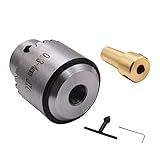 1 Set Hand Drill Three-jaw Chuck Stainless Steel Component Miniature