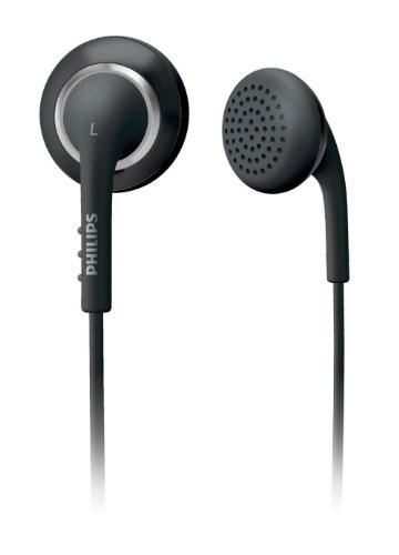 Écouteurs intra-auriculaires Philips SHE2641BN/27 anti fatigue auriculaire noir léger filaire