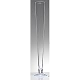 Lieferumfang: 1x GlasvaseMarke: Sandra RichSerie: CieloMaterial: GlasHöhe: 60 cmDurchmesser: 11 cmFarbe: klarVolumen: 2,4 lProduktionstechnik: hot cut