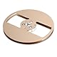 1/4 7 Zoll Offene Spule Tonband Leerspule, mit Aluminium AKAI Design, 2 Löcher, für Universelle (Gold)