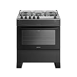 Fogão Atlas Monaco Top 5 Bocas Preto Bivolt- 300001641