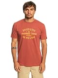 Tela suave Quiksilver Camiseta Hombre Rosa XXL