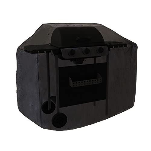 Funda Barbacoa Pvc Reforzado Negro 139 X 54 X 111 Cm En Oferta Ldk Garden Funda Rectangular Para Barbacoa De Pvc Reforzado 140X55X110 Cm, Negro
