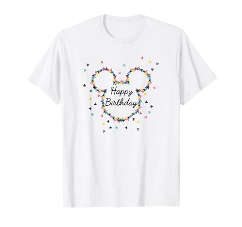 T-shirt Mickey et ses amis le cadeau d'anniversaire magique Disney