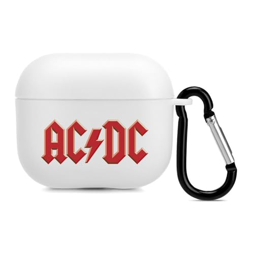 AirPods3�p�P�[�X ACDC AirPods3�p�ی�J�[�o TPU�f�� ���C�����X�[�d�\ �S�ʕی� �J���r�i�t�� �����h�~ �ϏՌ� �h�o �����h�~