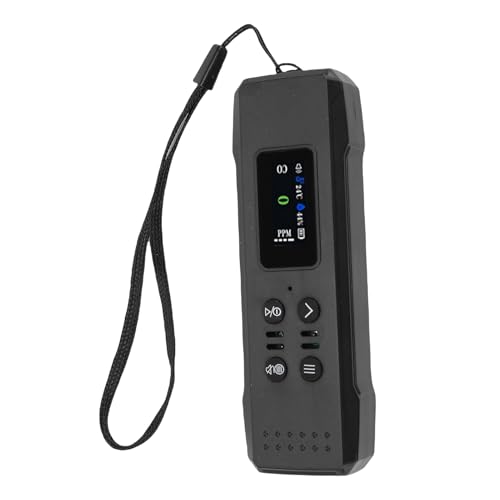 Mini probador de CO Cocoarm con sensor electroquímico y recarga Tipo C 3