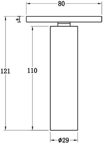 VINTAG Bedwandlamp Indoor Aluminium Ronde Cob LED Lamp Zwart Slaapkamer Verstelbare Draaibare Spotlight 3W Anti Glans Metalen Verlichtingsarmatuur for Office Study Workbench (Kleur : 4000k) photo 2